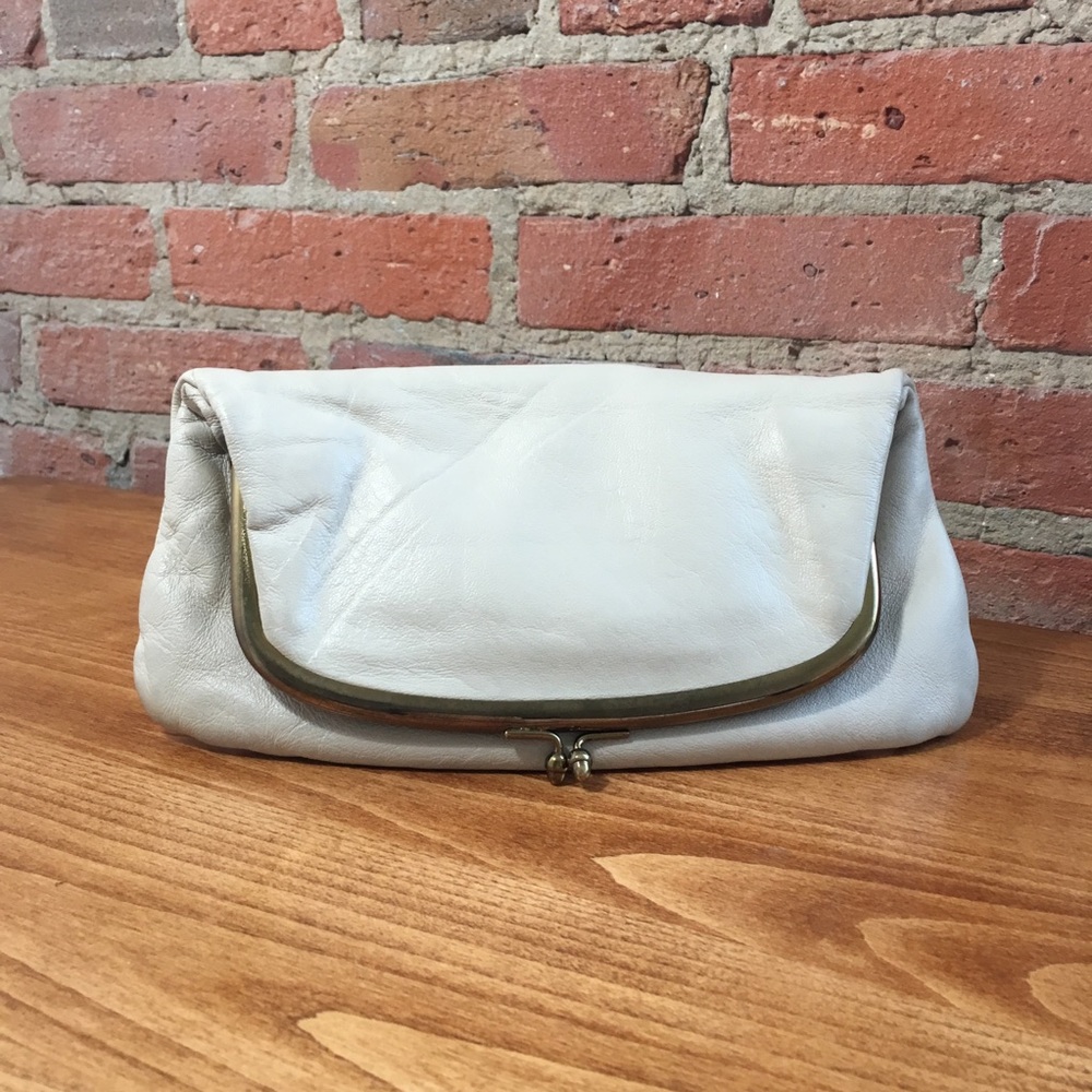 Vintage Leather Ingber Foldover Purse Change Purse